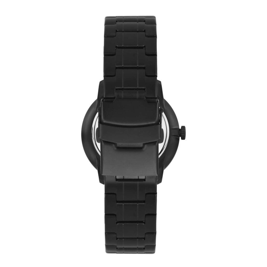 SS549-03 Black Stainless Steel Watch Mens
