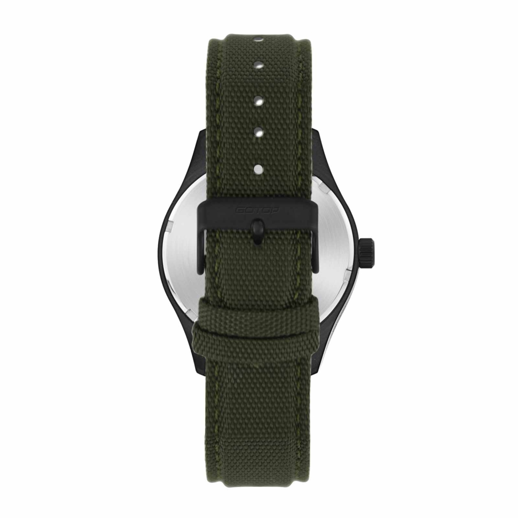 SS351 Green Canvas Watch For Men