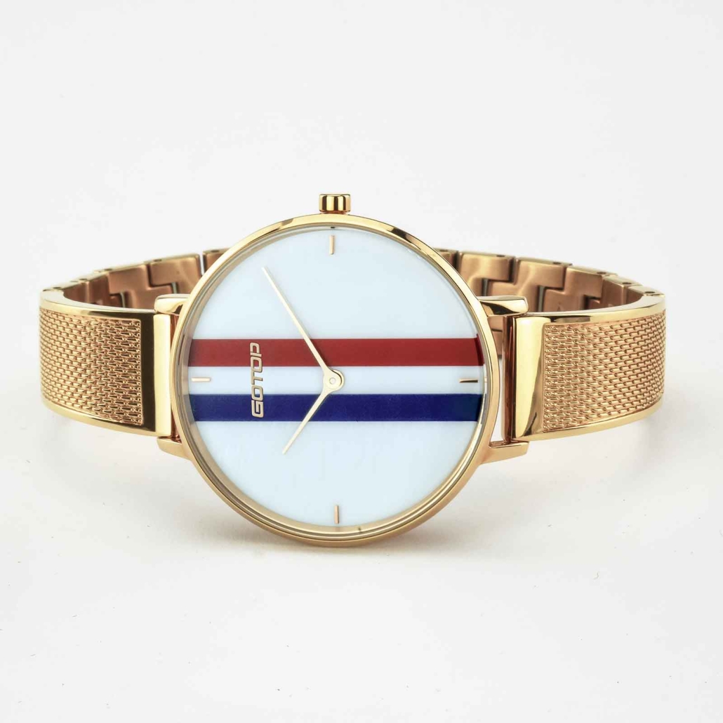 Rose Gold And Stainless Steel Ladies Watches