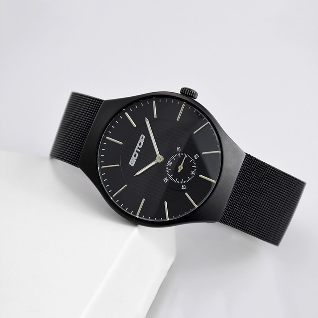 AW164 Matt Black Stainless Steel Men's Watch