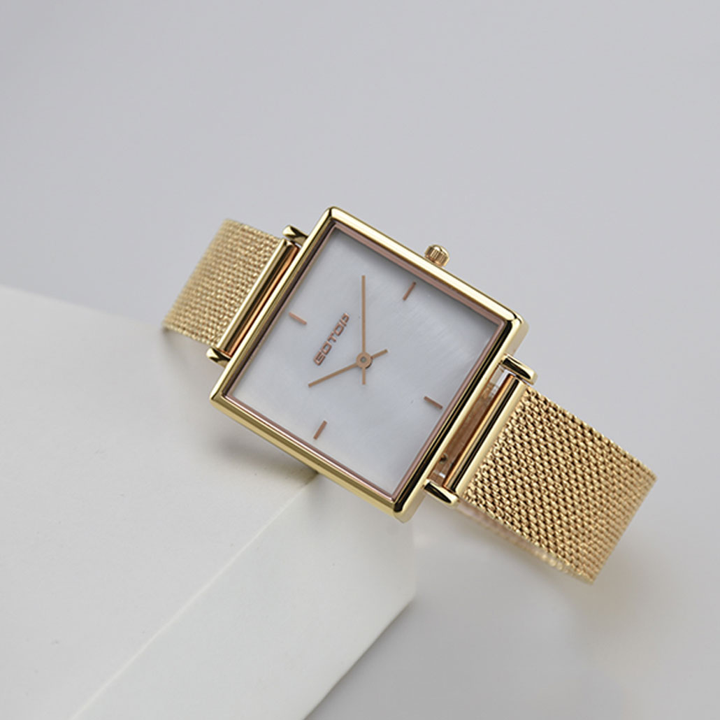 Black Square Dial Ladies Watches