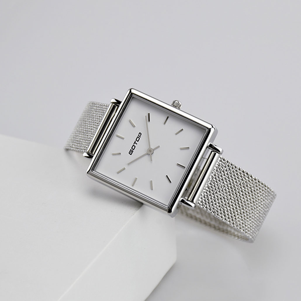 Rectangle Dial Watches For Ladies