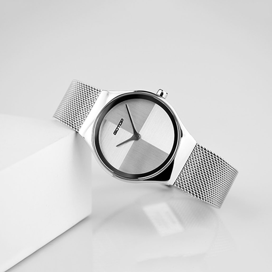Ladies Silver Designer Watches
