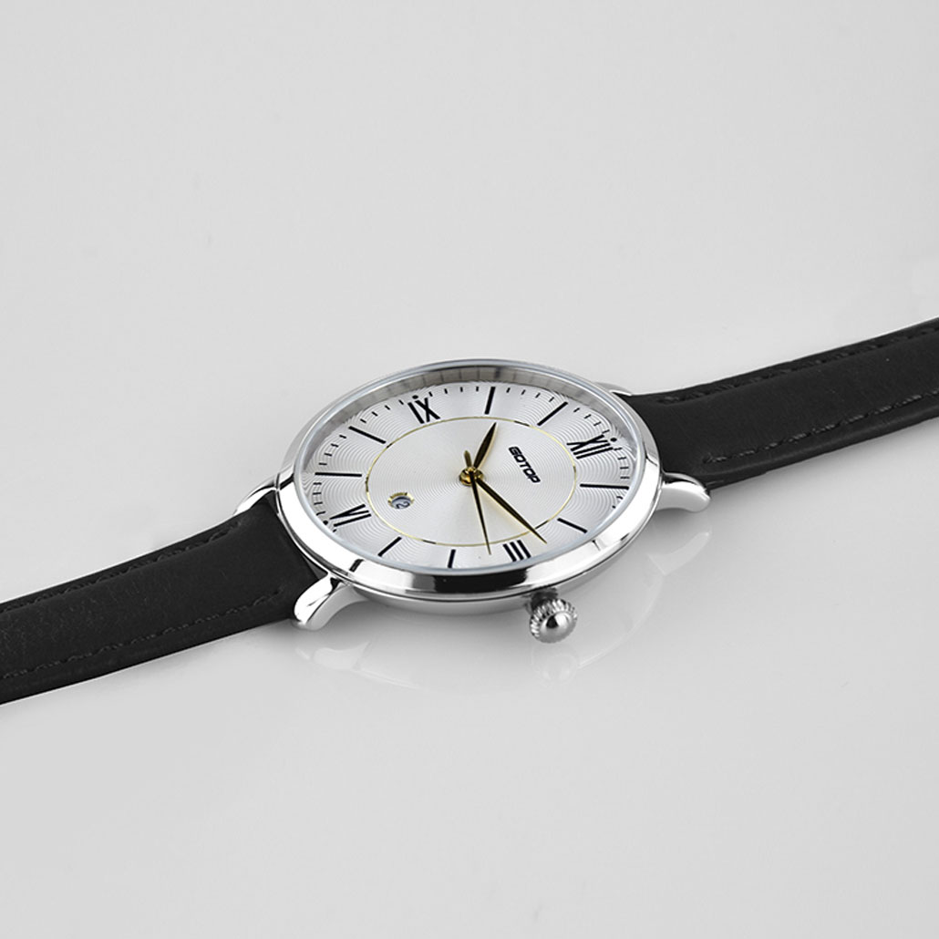 Ladies Wrist Watch With Leather Belt