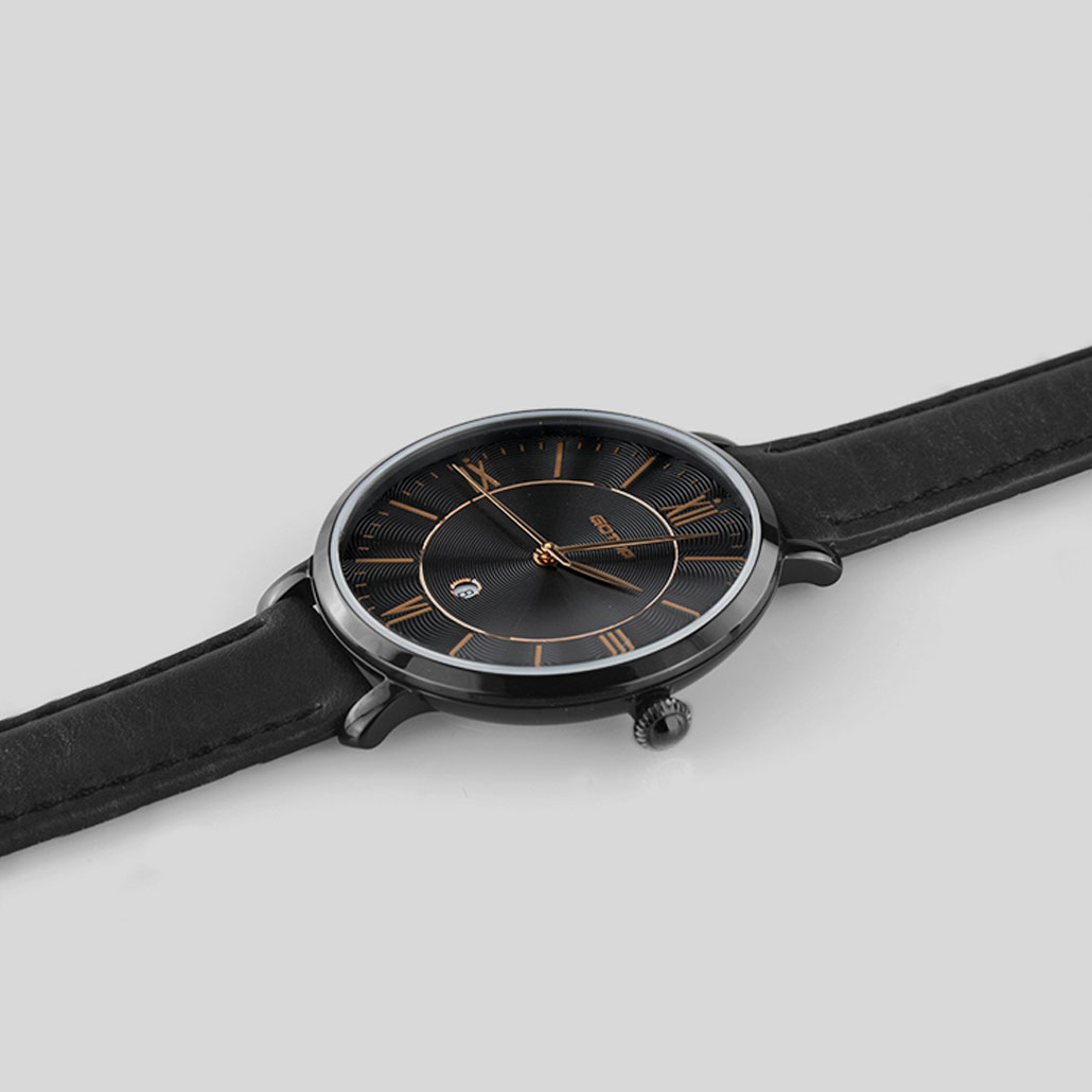 Ladies Wrist Watch With Leather Belt