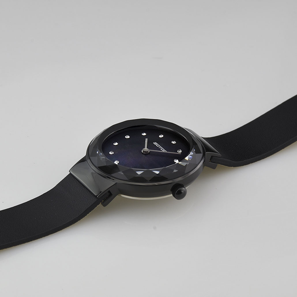 Silver And White Stainless Steel Watch For Women