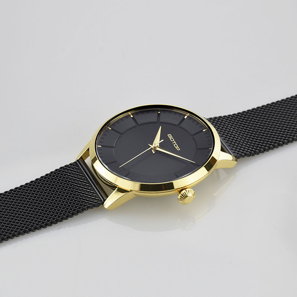 Black Metal Watches For Womens