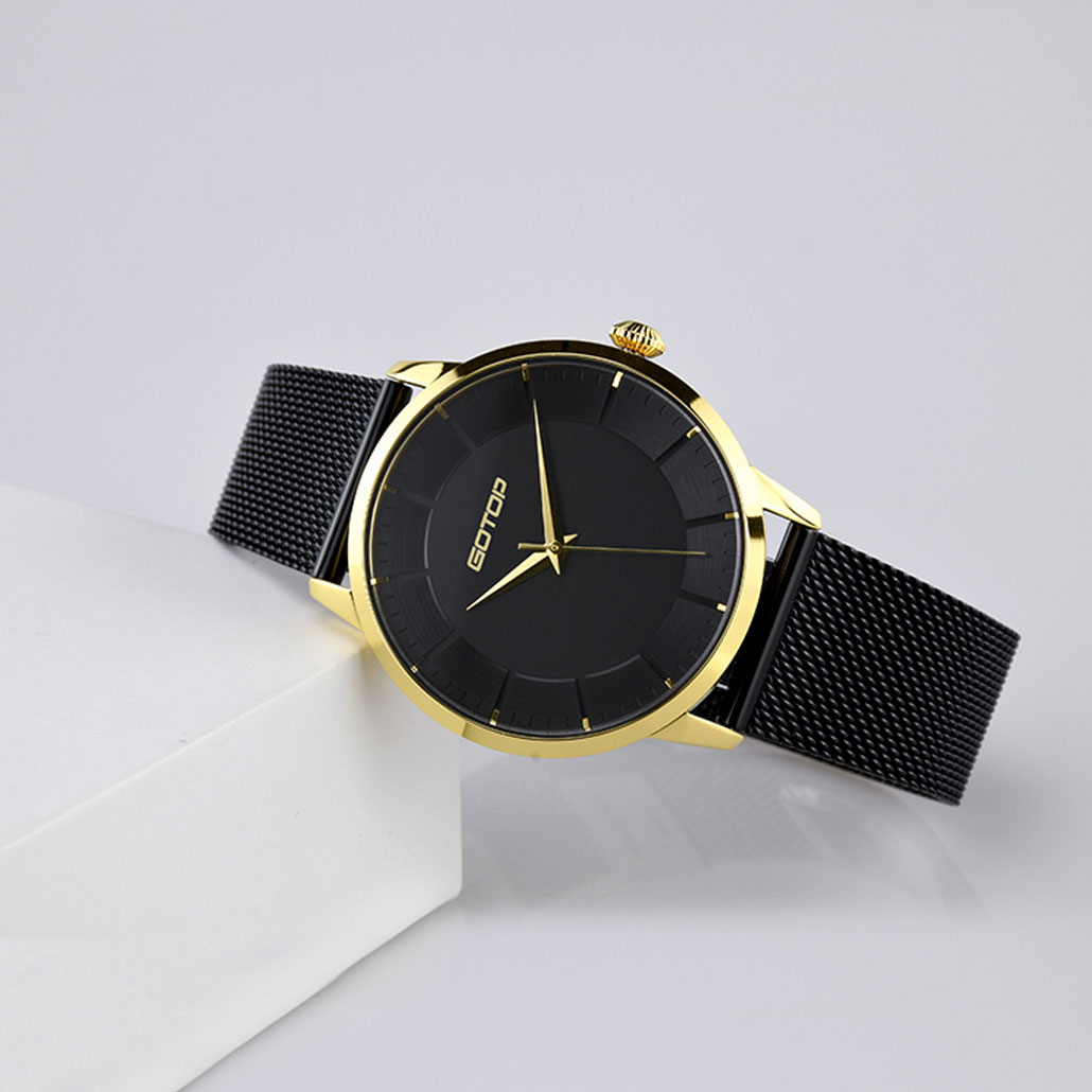 Black Dial Women'S Watch
