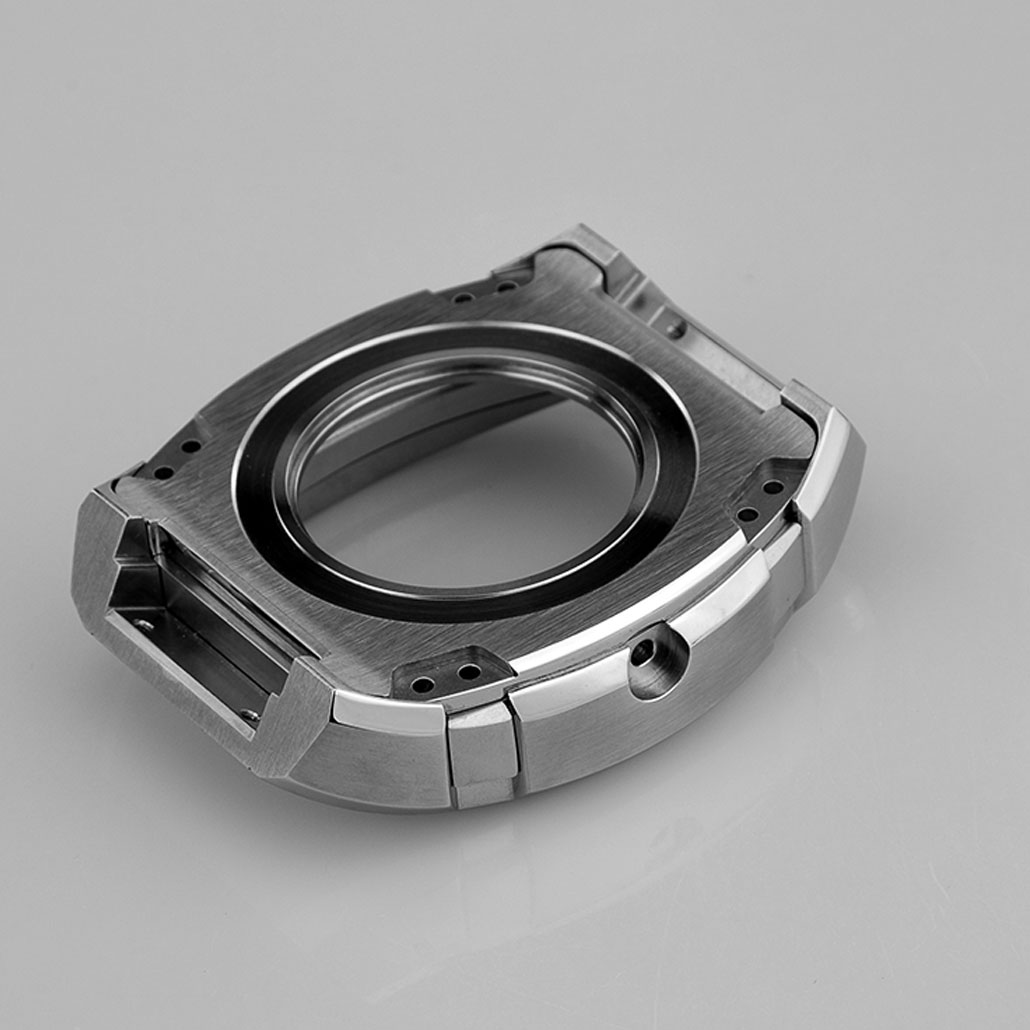 WC045 Rectangular Stainless-Steel Thin Watch Case
