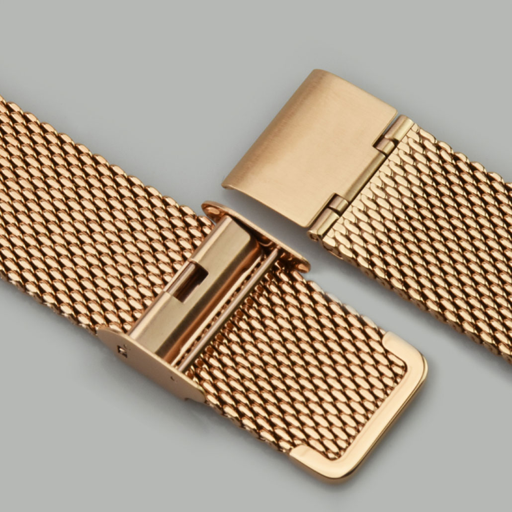 WS005 Rose Gold Mesh Band
