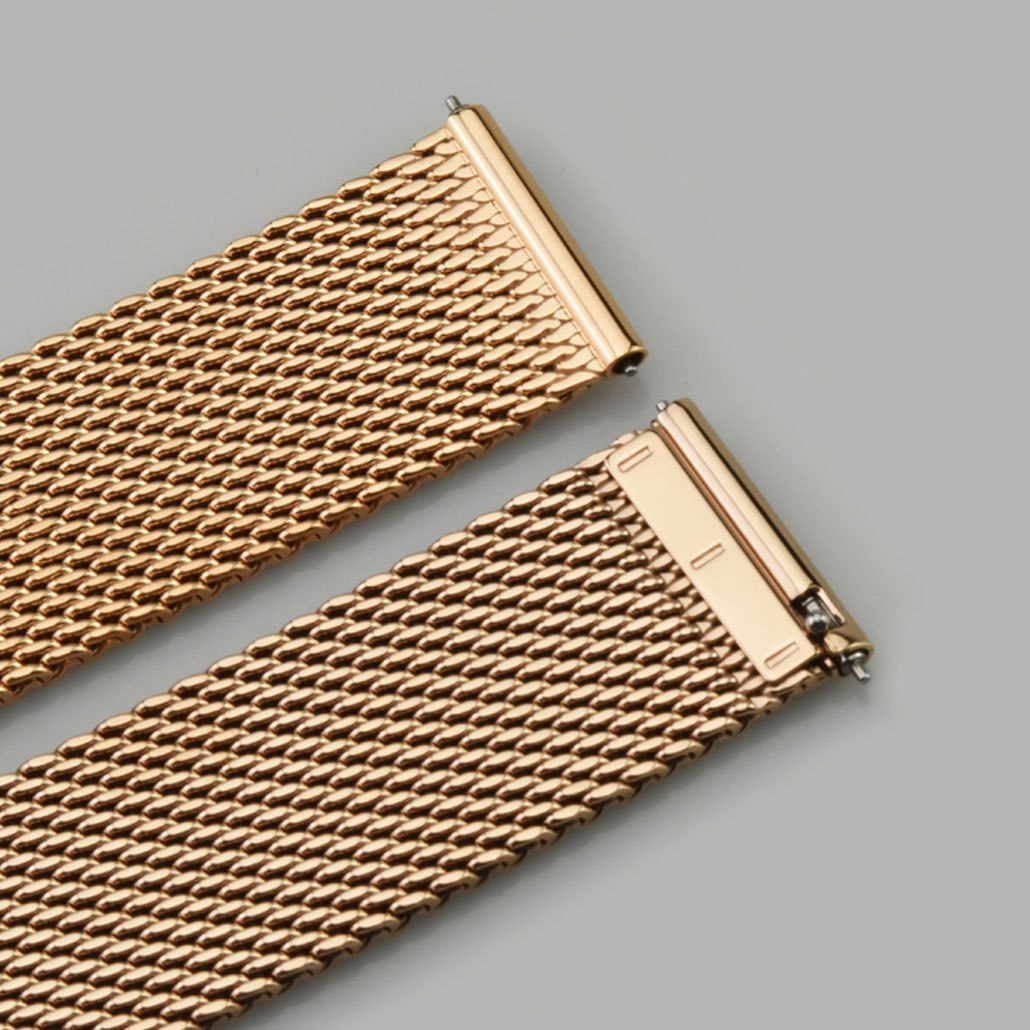 WS005 Rose Gold Mesh Band