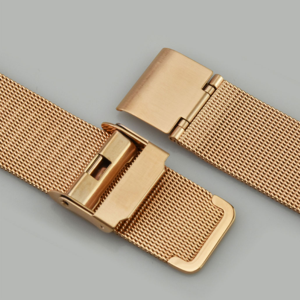 WS006 Rose Gold Women's Mesh Band