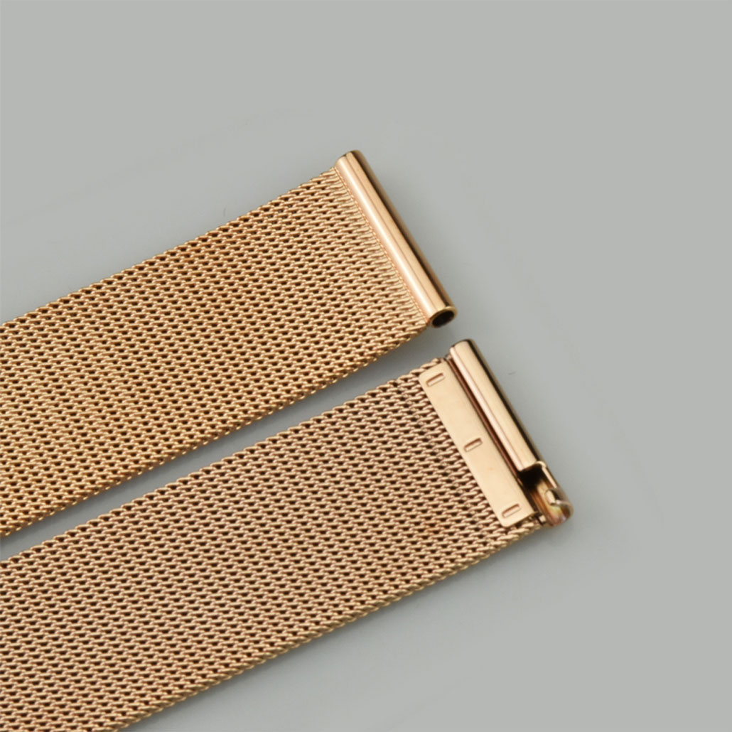 WS006 Rose Gold Women's Mesh Band