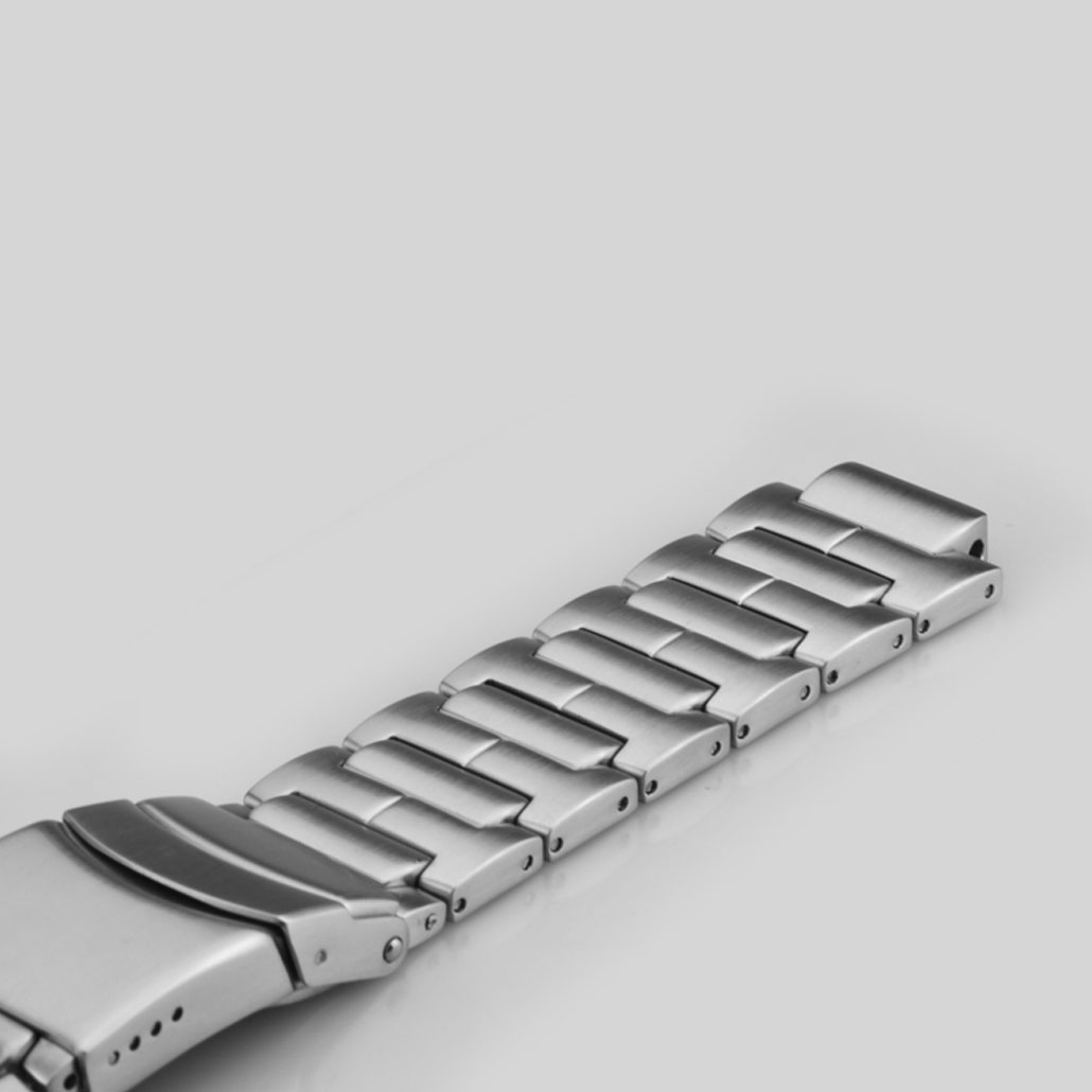 WS016 316L Stainless-steel Watch Bracelet With Safety Buckle