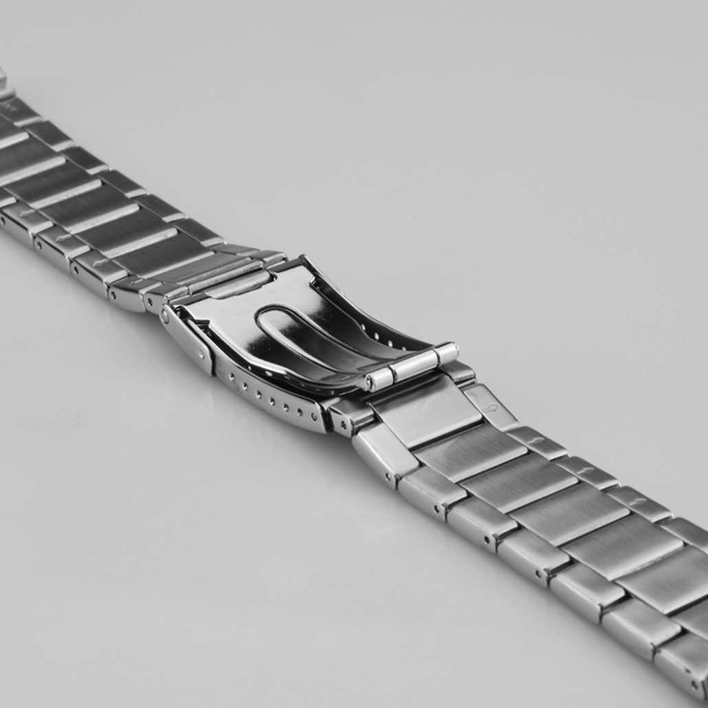 WS026 Polished Stainless-steel Men's Watch Bracelet