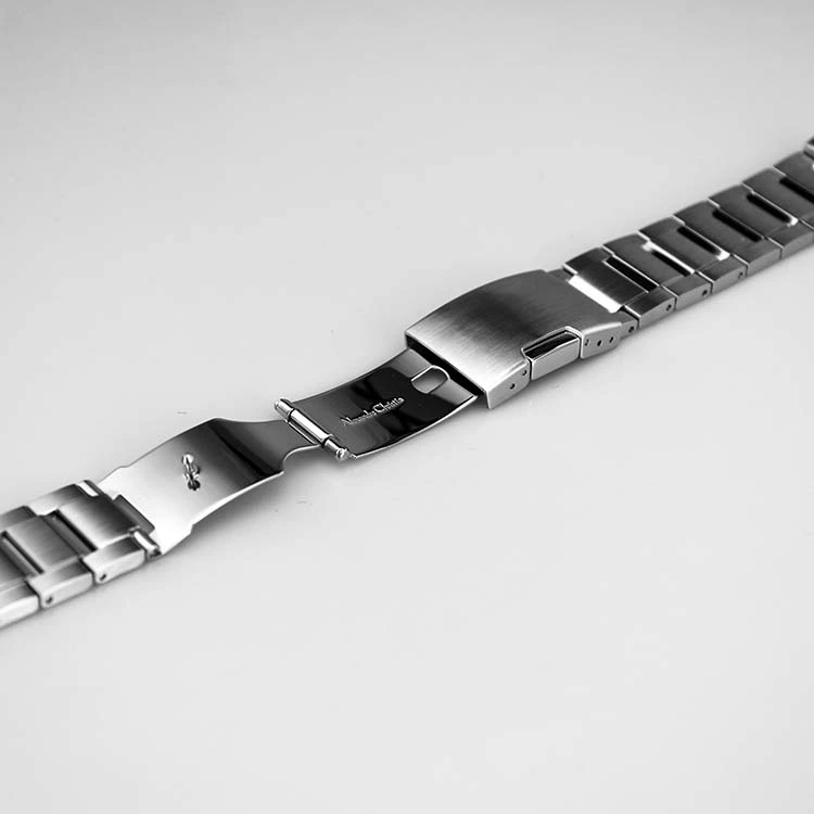 Silver Stainless Steel Watch Strap
