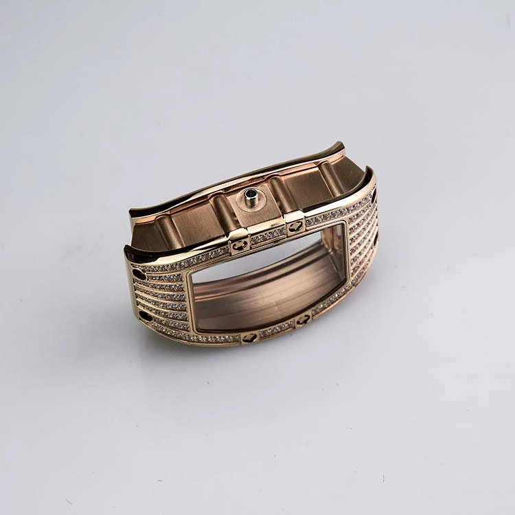 Stainless Steel Watch Case with Polished Case Surface