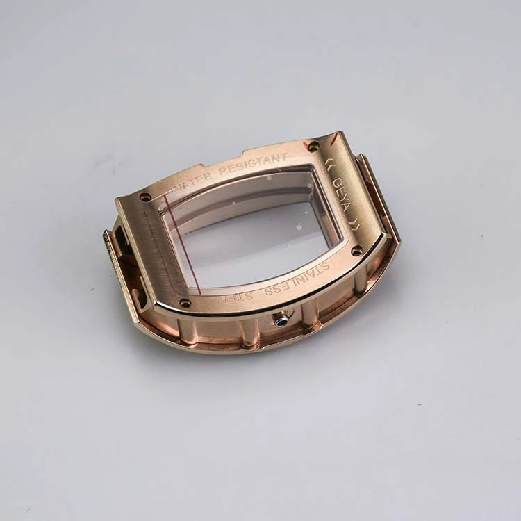 Stainless Steel Watch Case with Polished Case Surface