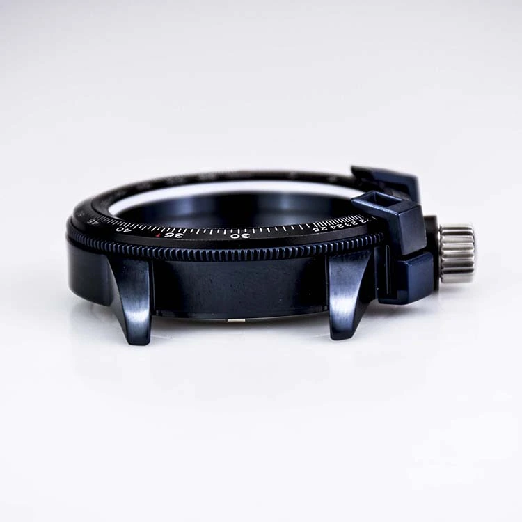 Stainless Steel Watch Case with Sandblast Bezel