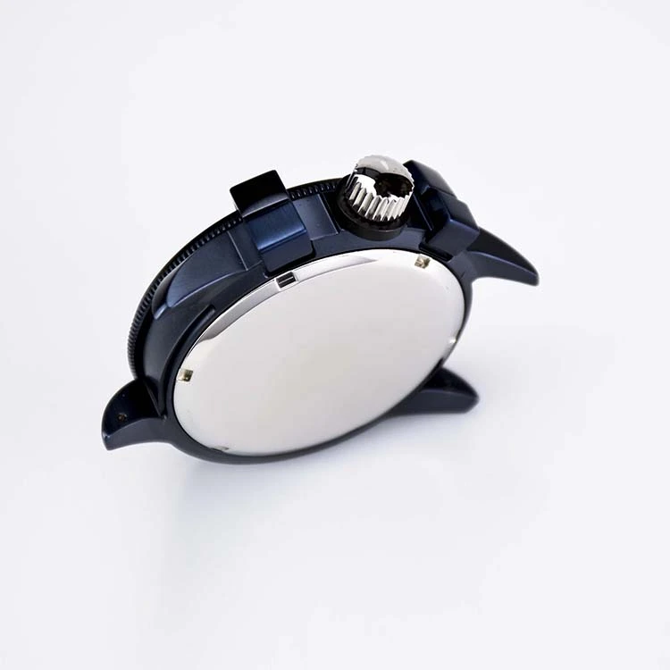 Stainless Steel Watch Case with Sandblast Bezel