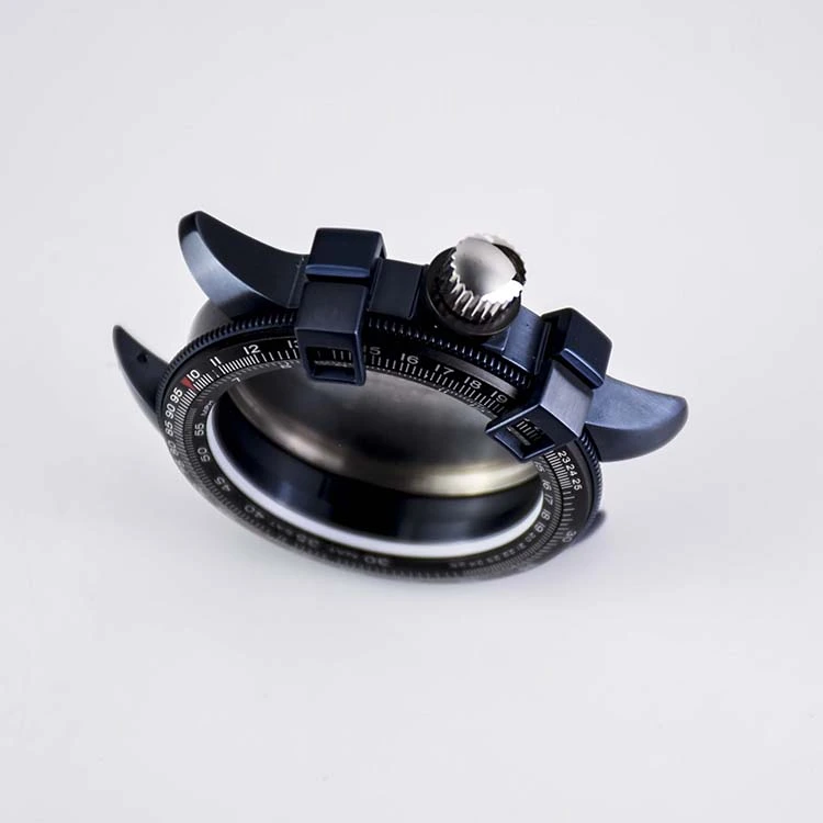 Stainless Steel Watch Case with Sandblast Bezel