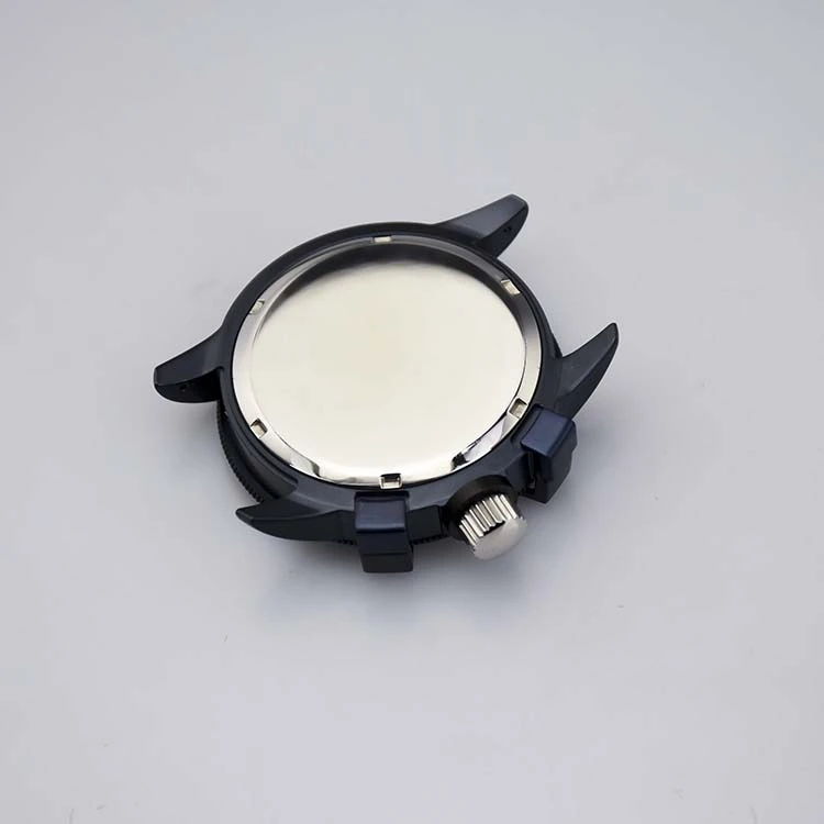 Stainless Steel Watch Case with Sandblast Bezel