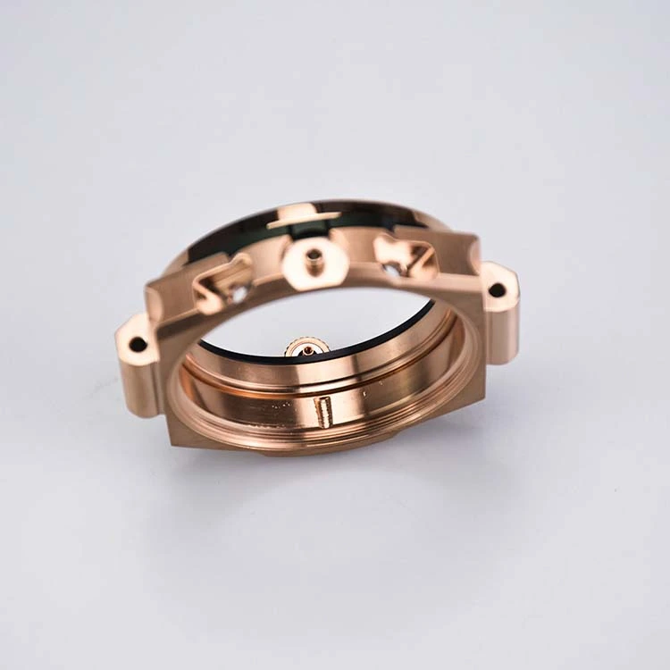 Stainless Steel Watch Case with Sandblast Ring