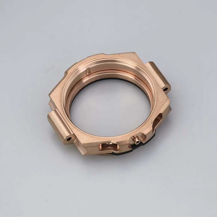 Stainless Steel Watch Case with Sandblast Ring