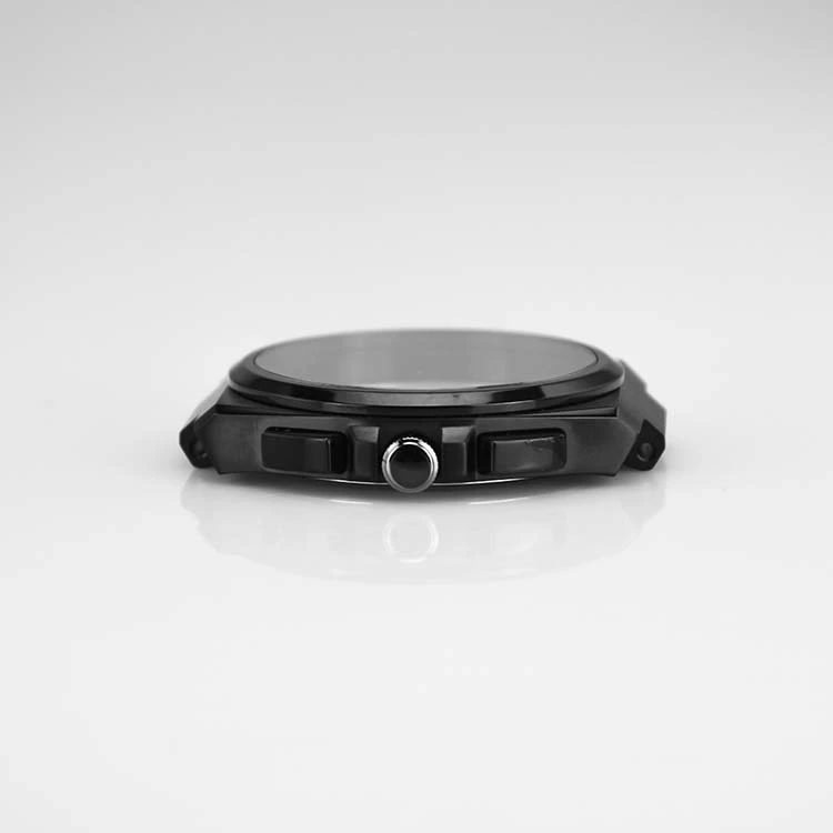 Stainless Steel Watch Case with Polished Bevel