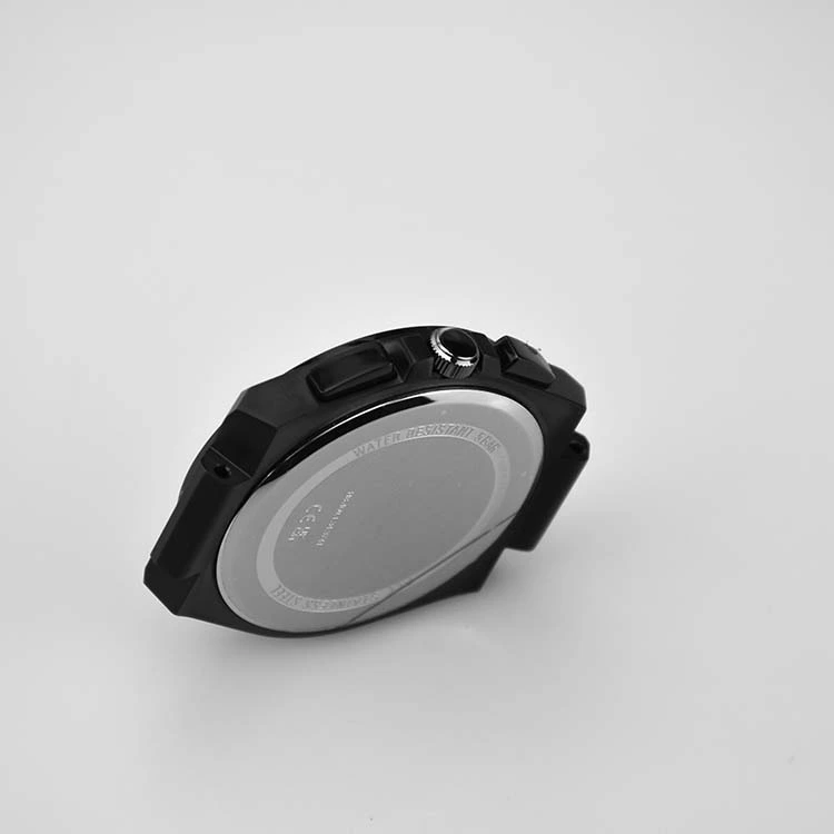 Stainless Steel Watch Case with Polished Bevel