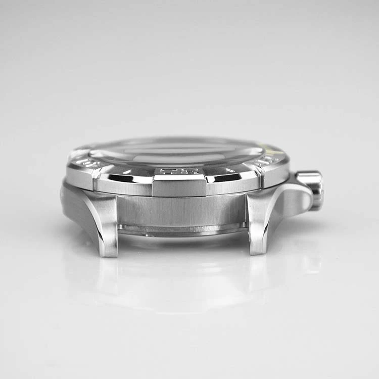 Watch Case With One Side Curved Sapphire Glass