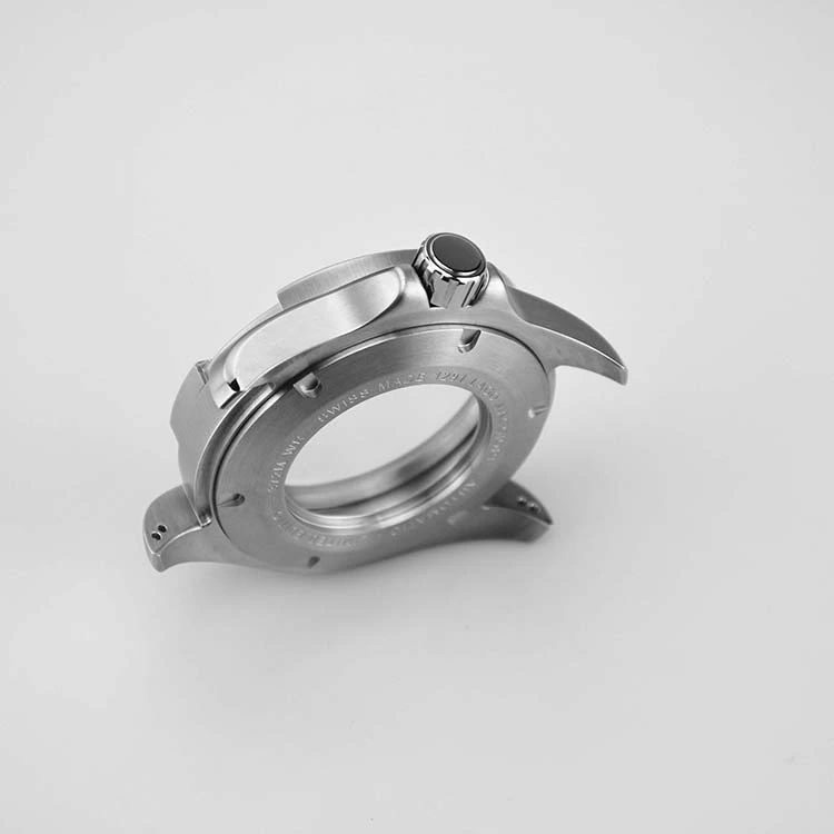 Watch Case With One Side Curved Sapphire Glass