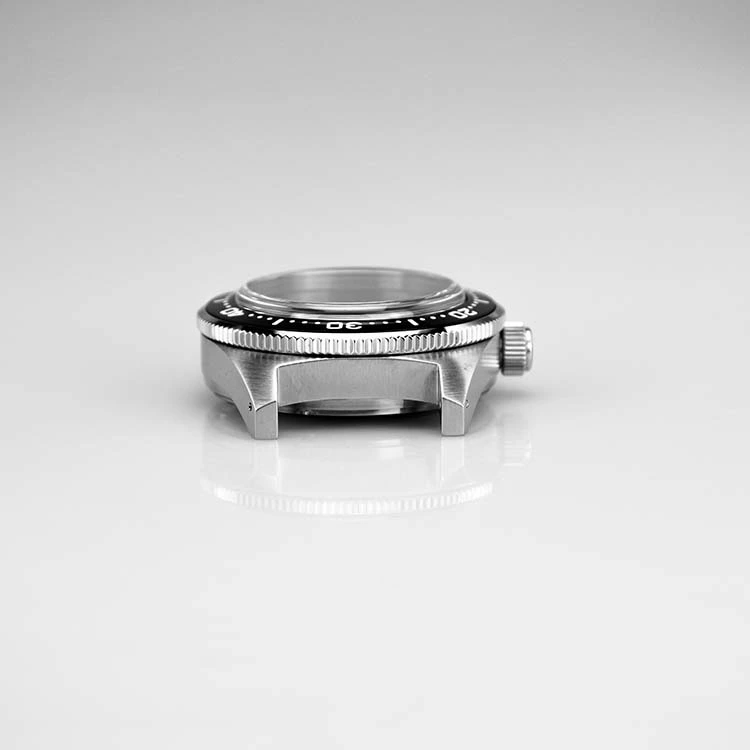 Polished Crown Stainless Steel Watch Case