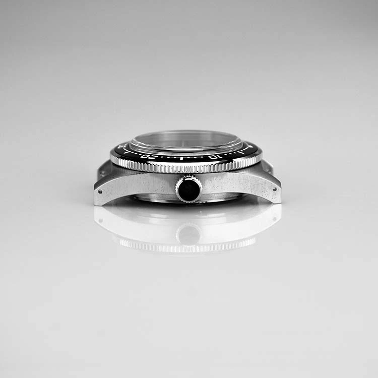 Polished Crown Stainless Steel Watch Case