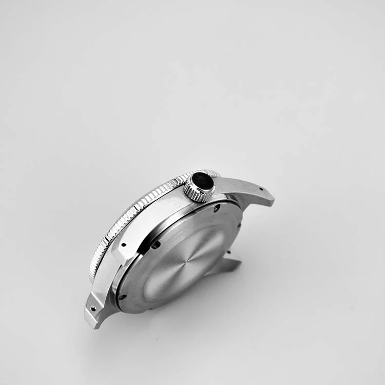 Polished Crown Stainless Steel Watch Case