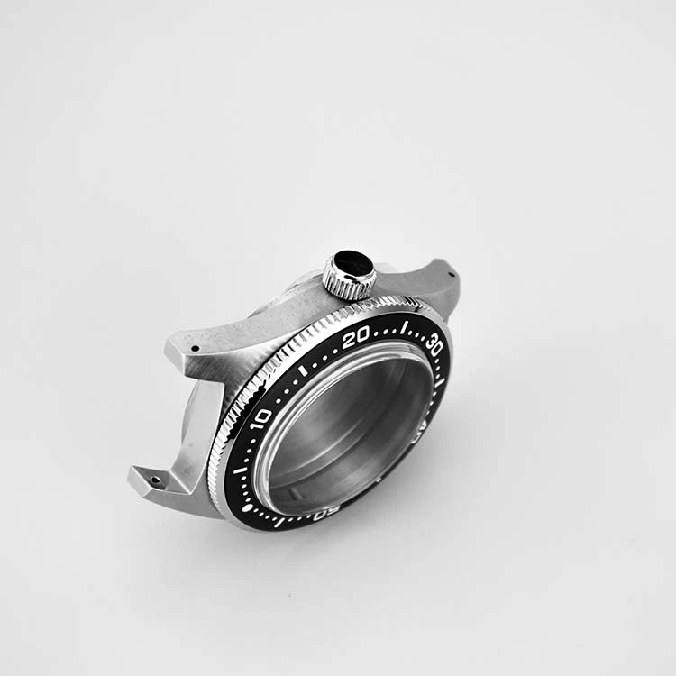 Polished Crown Stainless Steel Watch Case