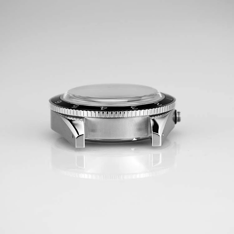 Stainless Steel Watch Case with Polished Lugs