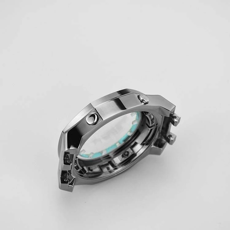 Stainless Steel Watch Case with Electronic Movement