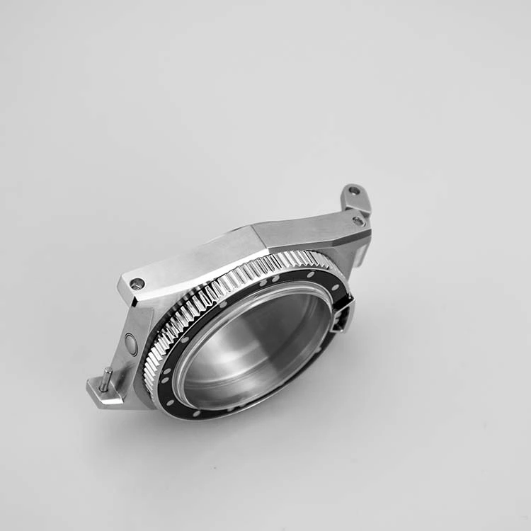 Polished Bezel Stainless Steel Watch Case