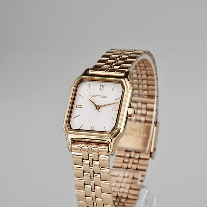 Flat Mineral Glass Watch for Woman