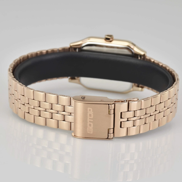 Flat Mineral Glass Watch for Woman