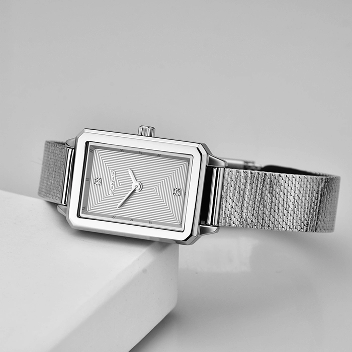 Facted M-Shape Hands Watch for Woman