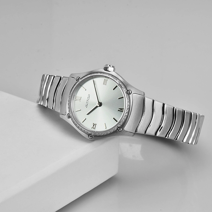 Hexagonal T-Tube Crown Watch for Woman
