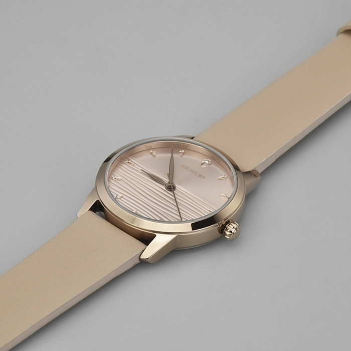 Half Stamp Dial Watch for Woman