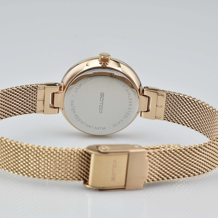 Italian Genuine Leather Strap Watch for Woman