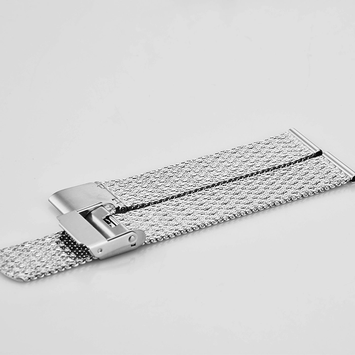 ws061 65 105mm silver stainless steel watch strap supplier