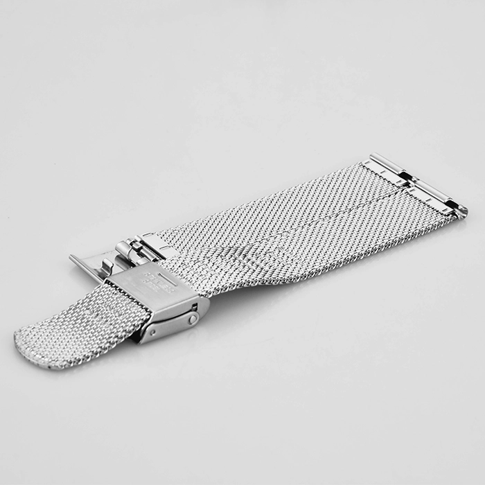 ws061 65 105mm silver stainless steel watch strap wholesale