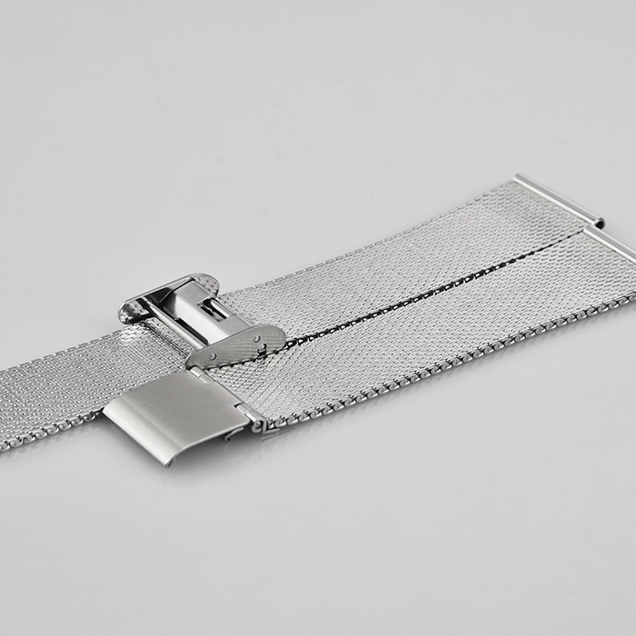 ws078 70 105mm silver stainless steel watch strap supplier