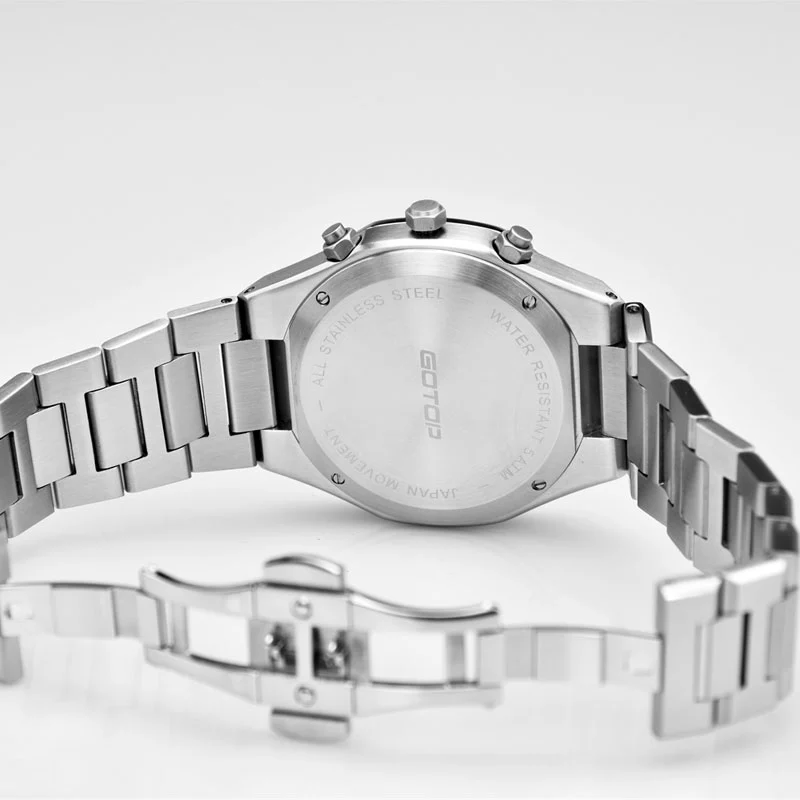 Men's Solid Stainless Steel Watches