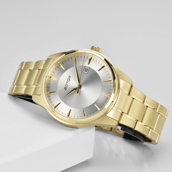 Classic Luxury Wristwatch Water Proof Customise Logo Automatic Watch Calendar Display